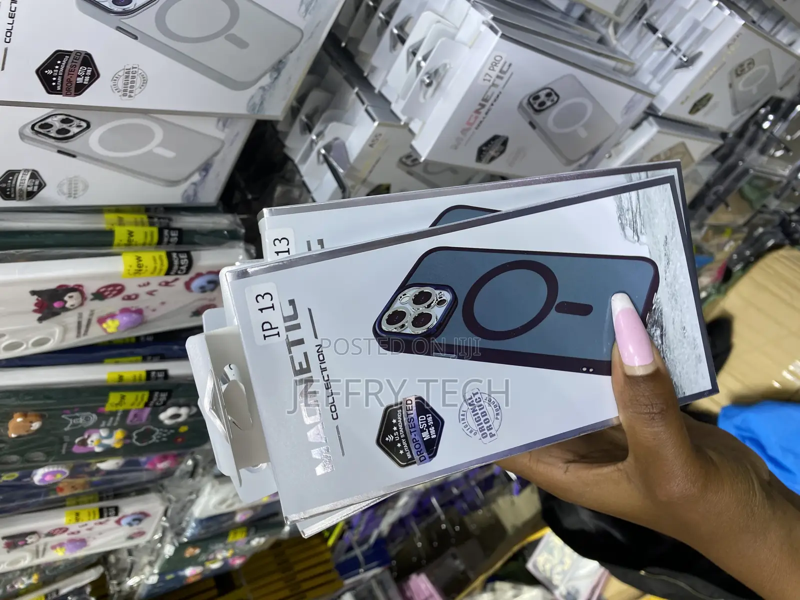 Toben Magnetic for iPhone 13 Case Translucent Matte