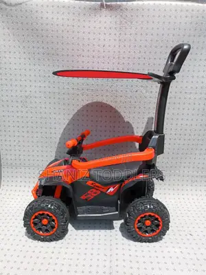 4. Luxury Kids Push Car With Umbrella– Ride Like a Mini Boss