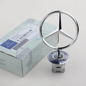 Mercedes Benz Classic Silver Logo Badge
