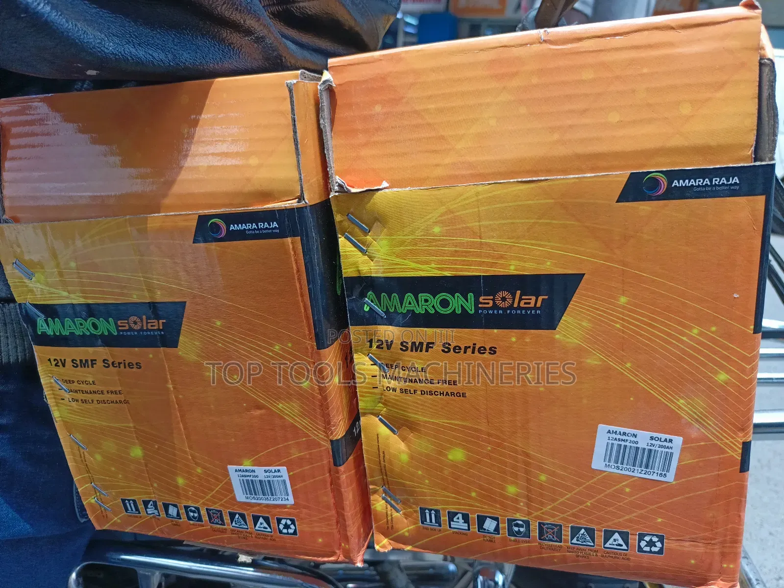 Amaron 200ah 12v Vrla Deep Cycle Solar Battery