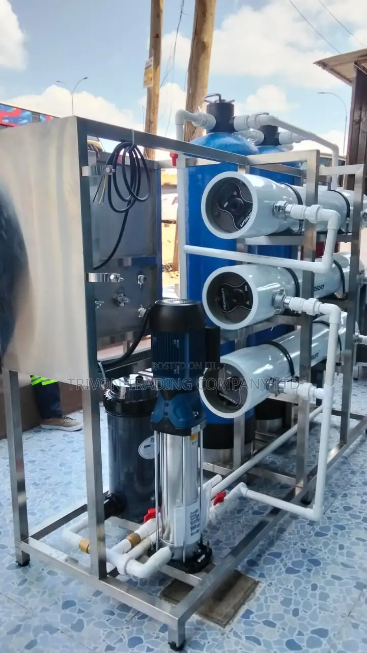 Industrial Reverse Osmosis Machine – 3000 LPH (3 Cubic)