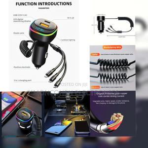 3 In 1 Car Usb Charger - thumbnail 2