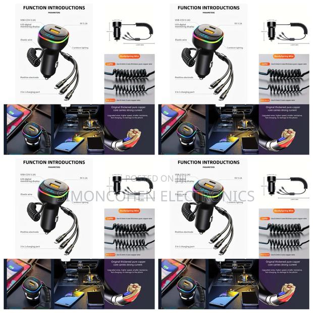 3 In 1 Car Usb Charger - thumbnail 3