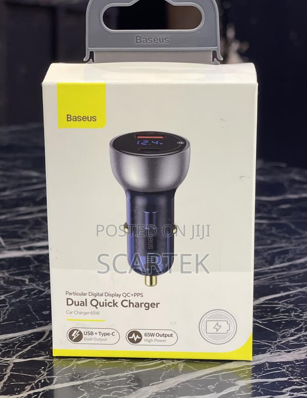 Baseus Dual Quick Charger 65w
