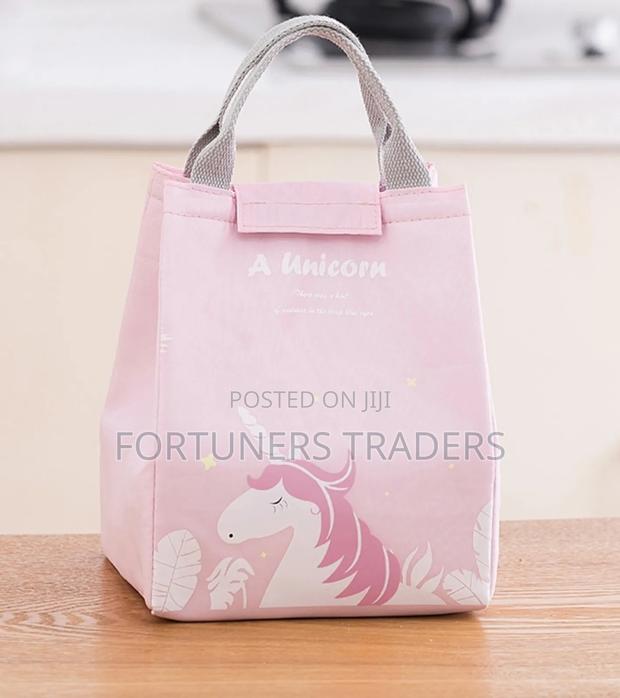 Cartoon Themed Insulated Lunch Bag