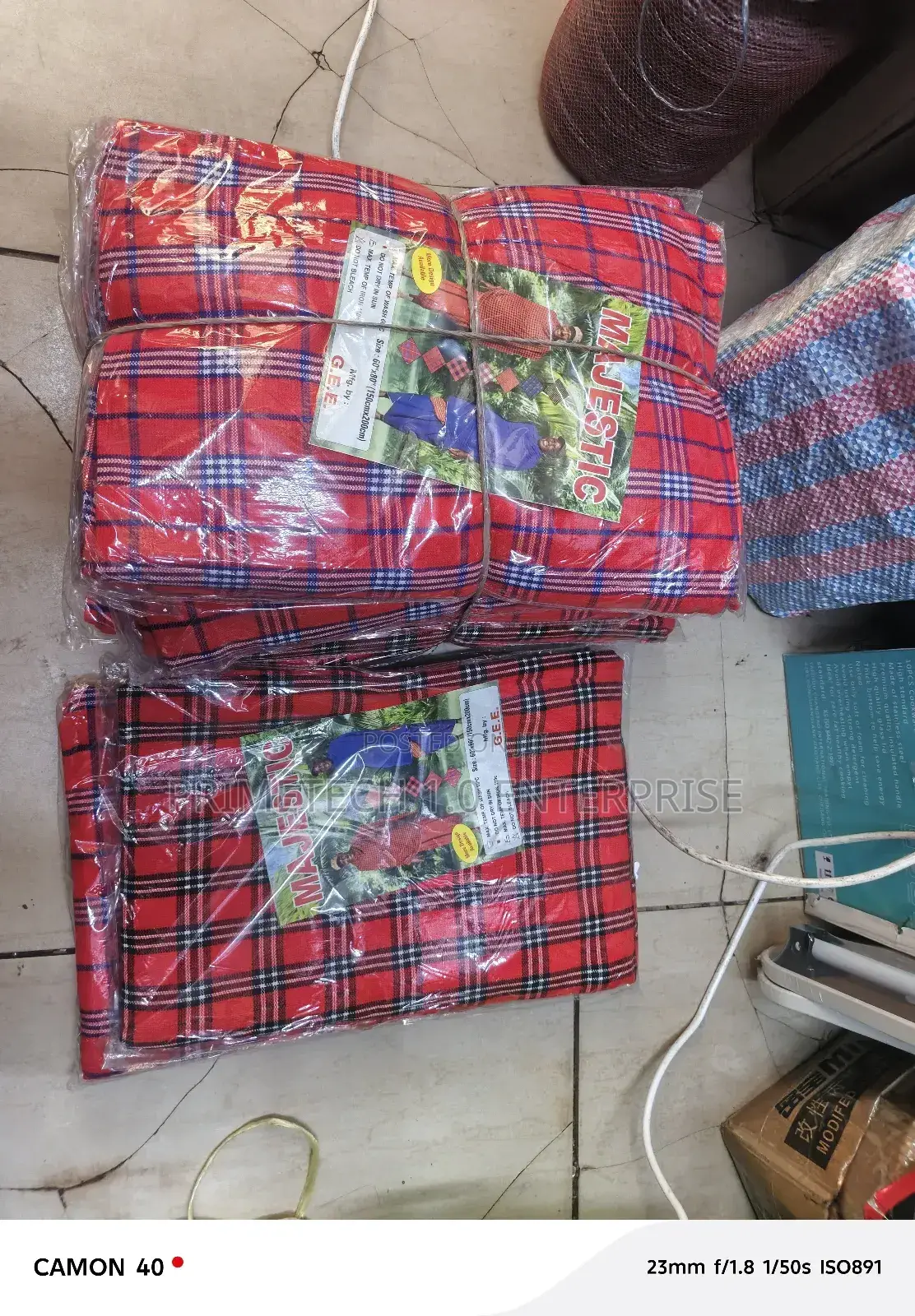 Red Majestic Maasai Shukas