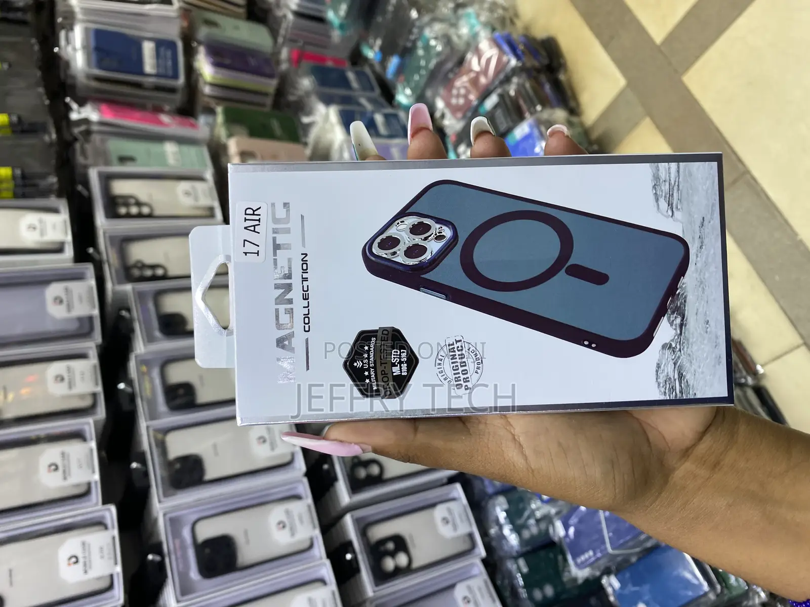 Casotec Case Cover for Apple iPhone 17 Air | Hybrid Matte Translucent