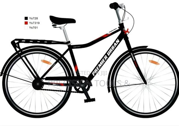 Size 26 Premier Urban Black Mamba Goods Carrier Bike
