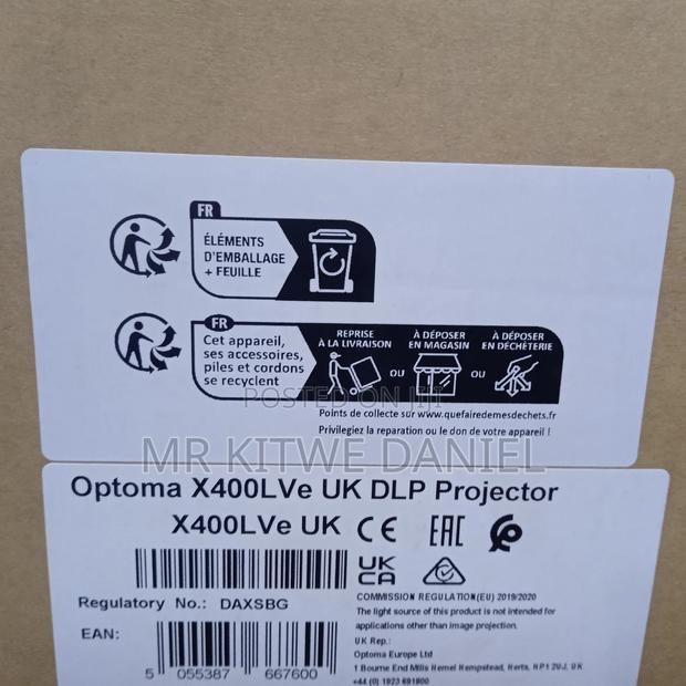 Optoma X400lve 4000 Lumens Projector - thumbnail 3