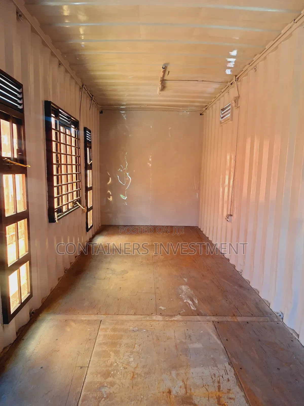 40ft Simple Modification Into A Basic Accomodation Unit.