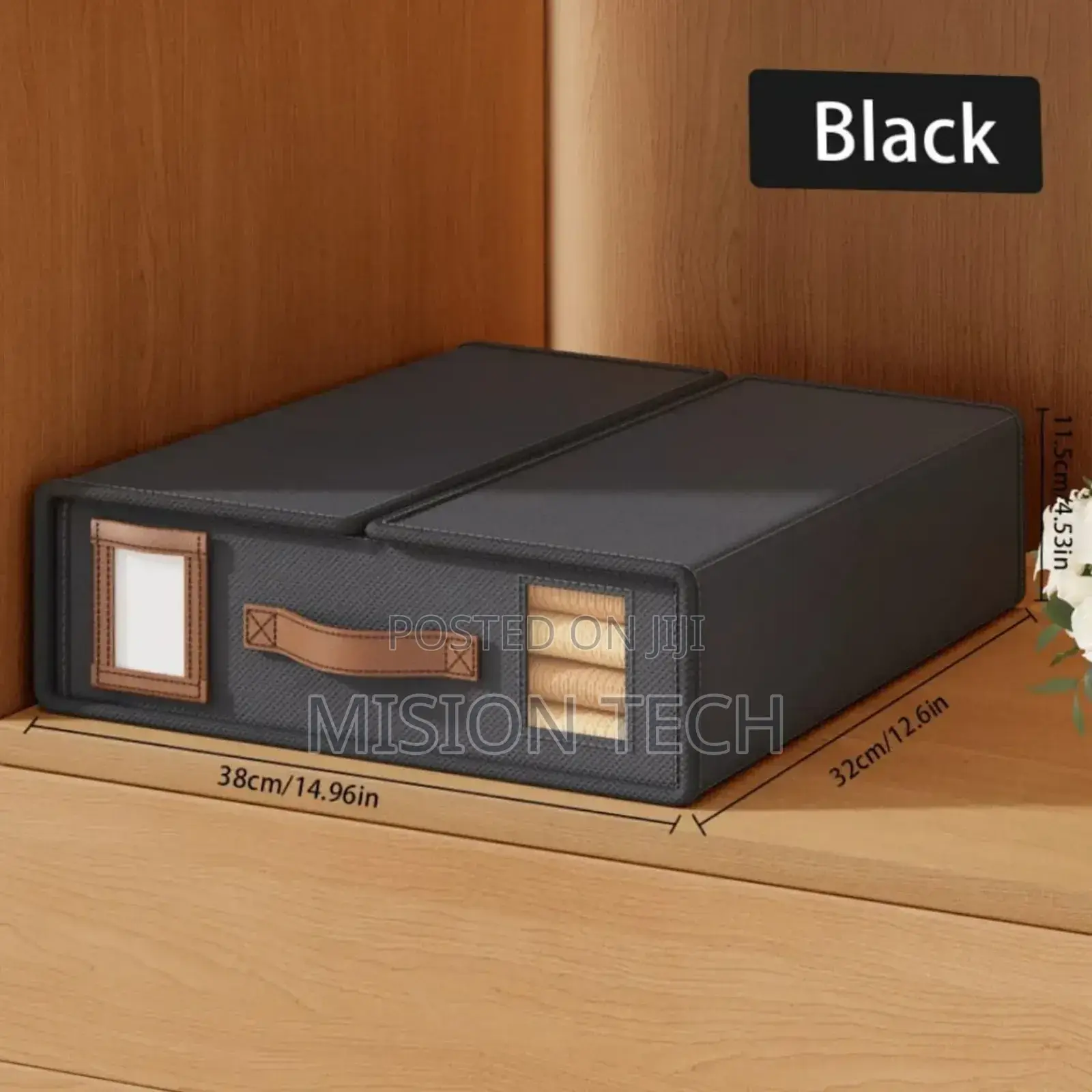 *Stackable Fabric Closet Storage Organizer Box*
☆