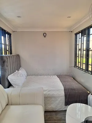 20ft Shipping Container Bedsitter-with Exterior Cladding & Good Finish