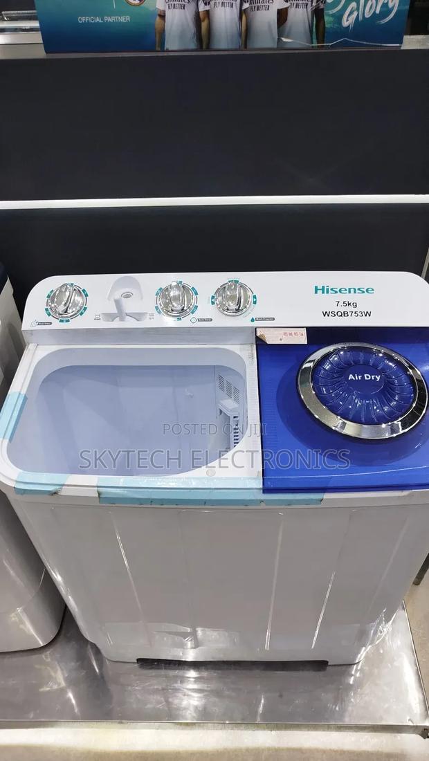 Hisense Twintub 7.5kgs Washing Machine - thumbnail 2