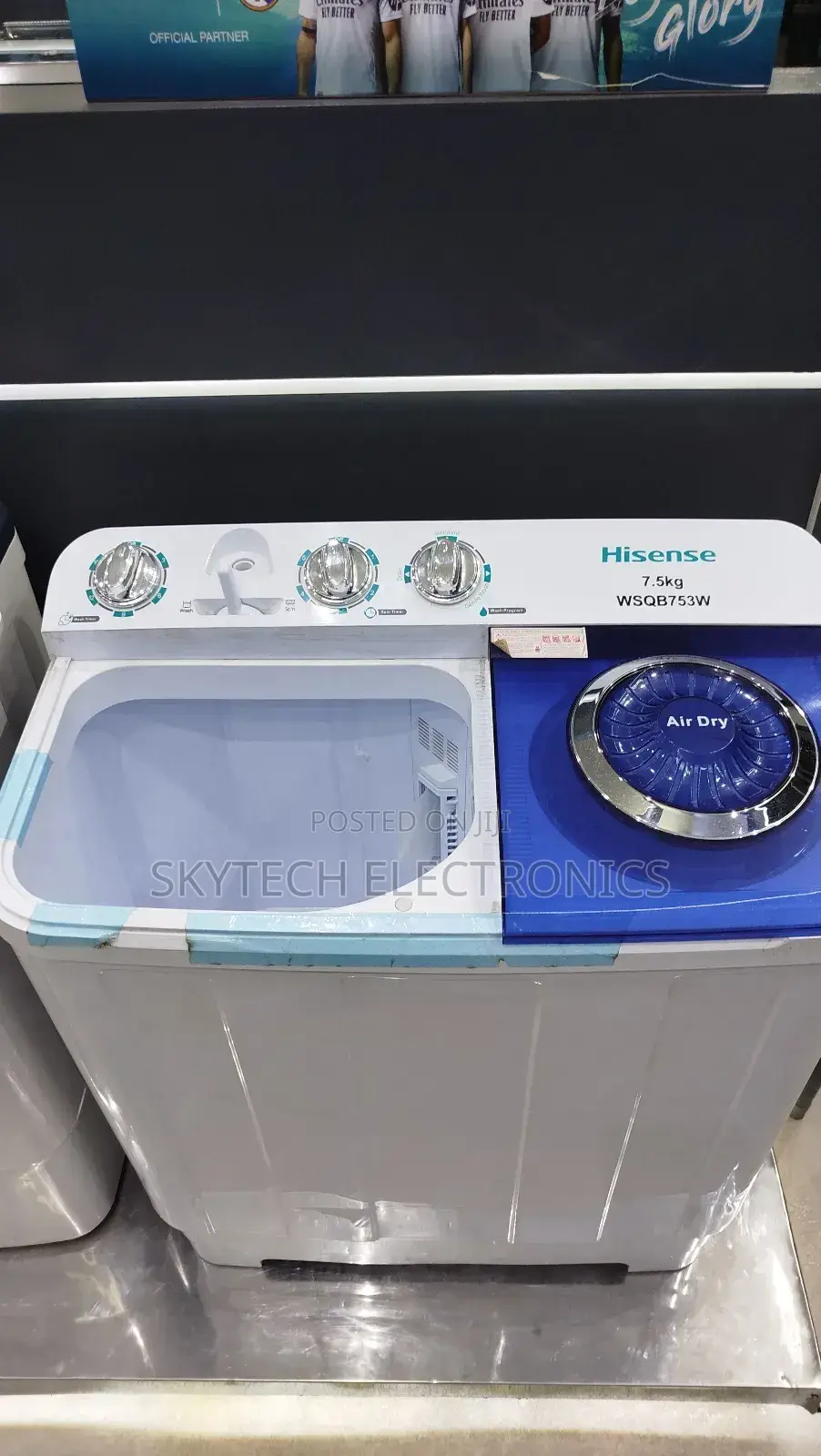 Hisense Twintub 7.5kgs Washing Machine