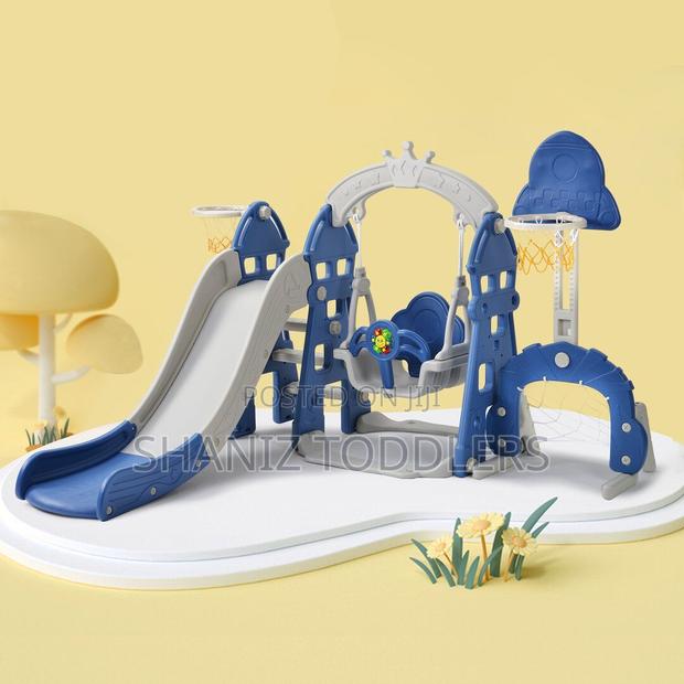 Toddler Slide Swing Station – Perfect for Early Learners