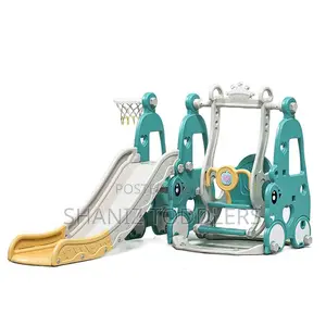Compact Slide Swing Frame – Safe Play at Home