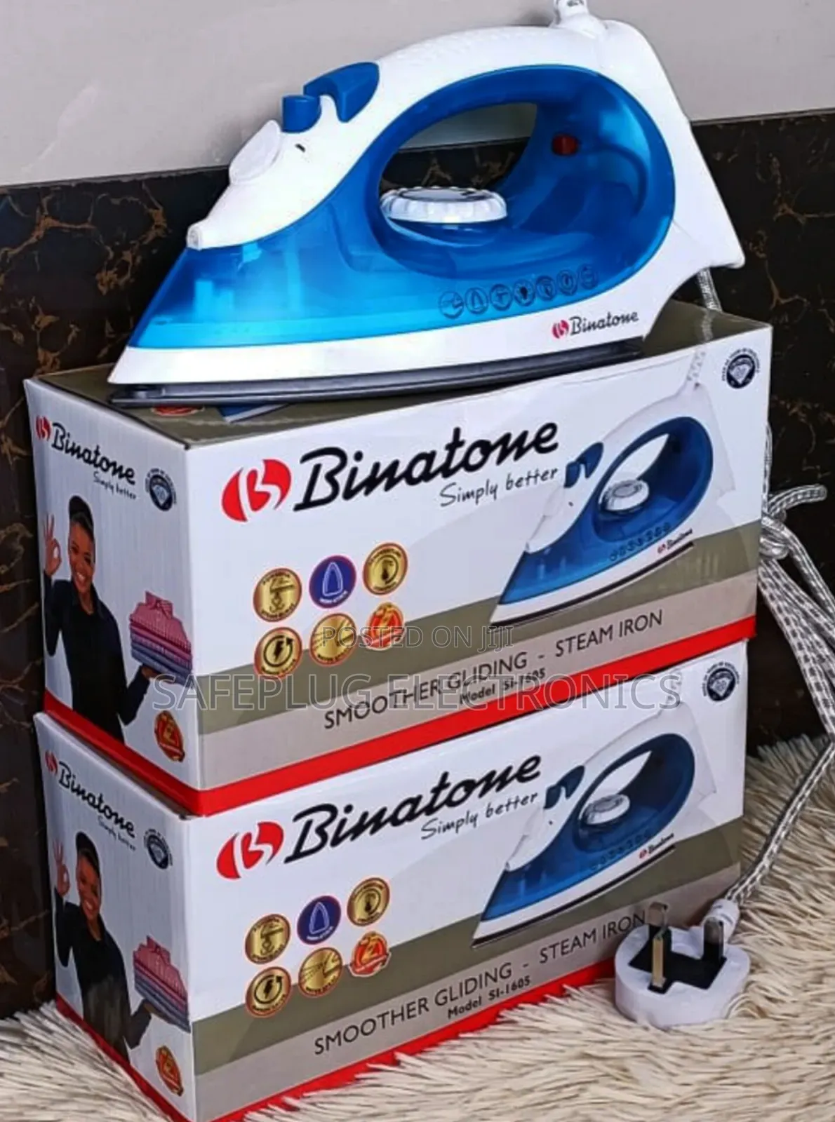Binatone Steam Iron - Smooth Glinding, Excellent Results