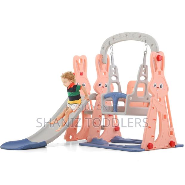 Indoor-Outdoor Slide Swing Unit – Ready for Any Space