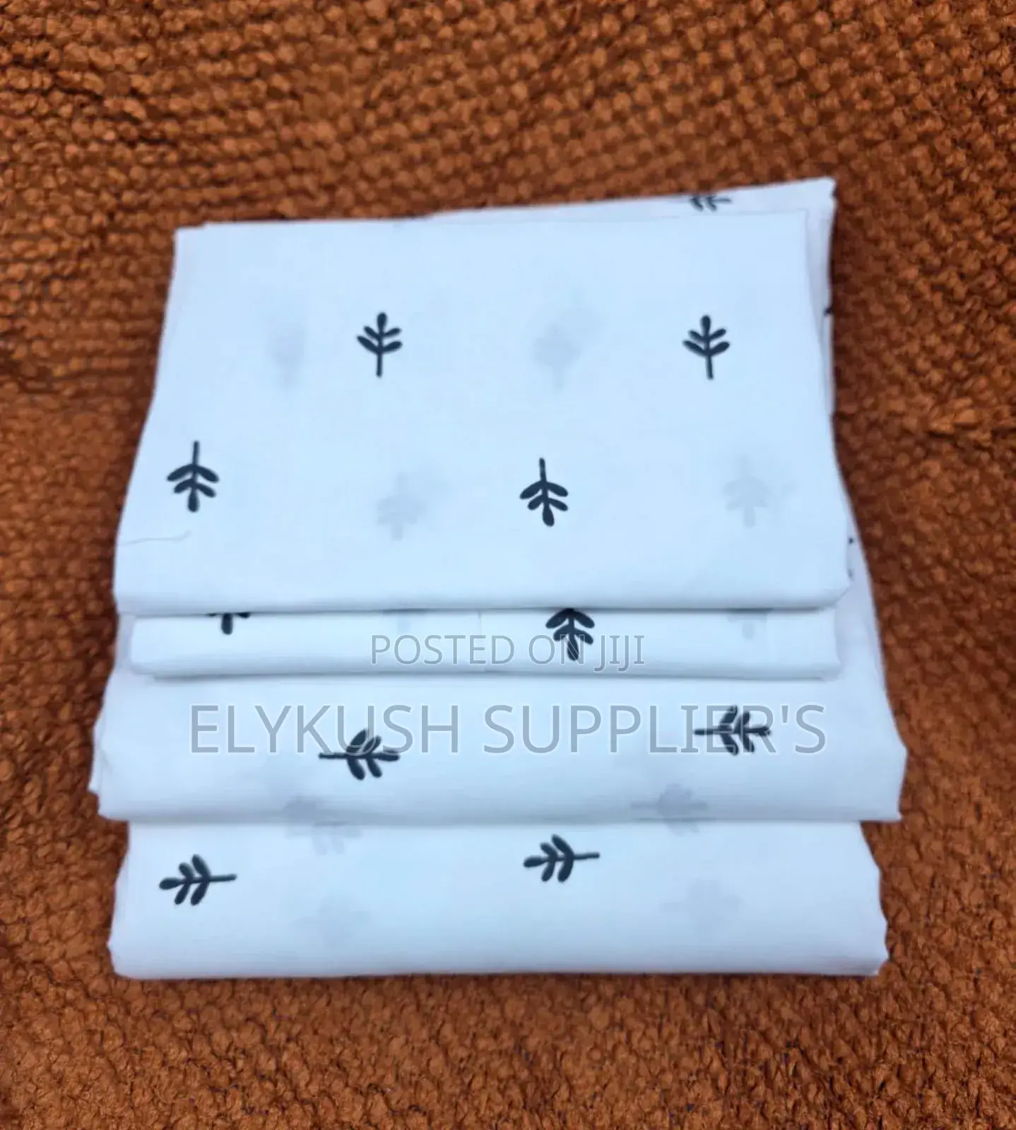 * (4pcs) Both Printed Cotton Bedsheets*
Size; 4*6/5*6/6*6