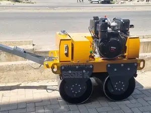 Diesel Powered Commercial Double Drum Roller Machine