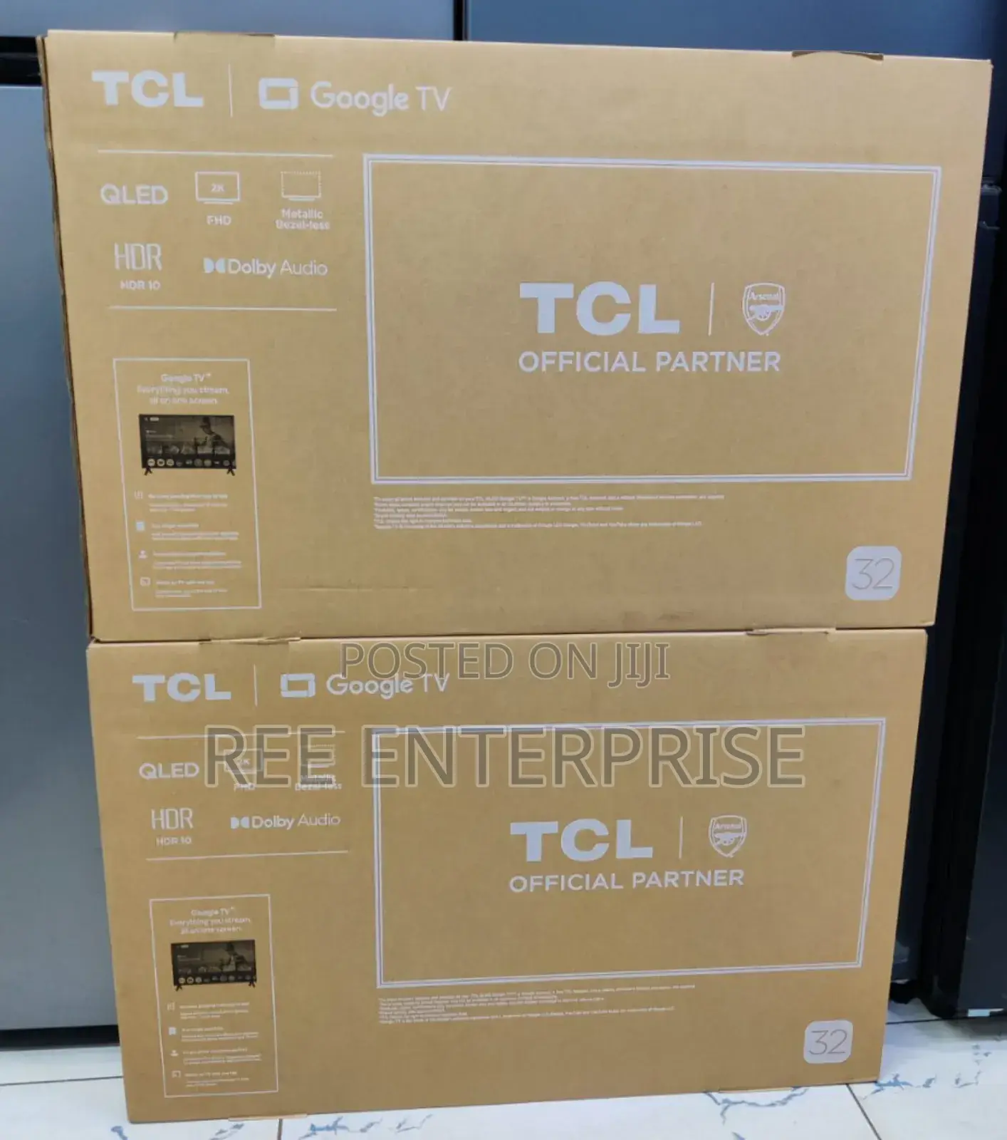 Offer Offer While Stock Last *Tcl 32" Smart Google Tv Qled