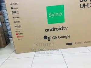 Syinix 43inches Smart Tv Frameless