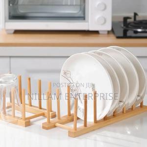 *Bamboo Plate /Pot Lids Holder - thumbnail 2