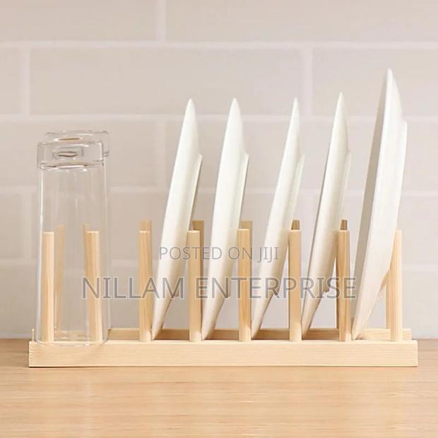 *Bamboo Plate /Pot Lids Holder - thumbnail 6