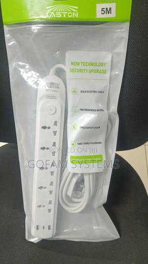 5 Way Castonway With Type C and 2usb Cables - main view