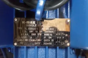 Heavy Duty 10hp Kmax Motor/High Speed Motor
