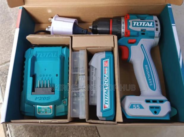 Compact $ Powerful Total 20v Brushless Driver Drill - main view