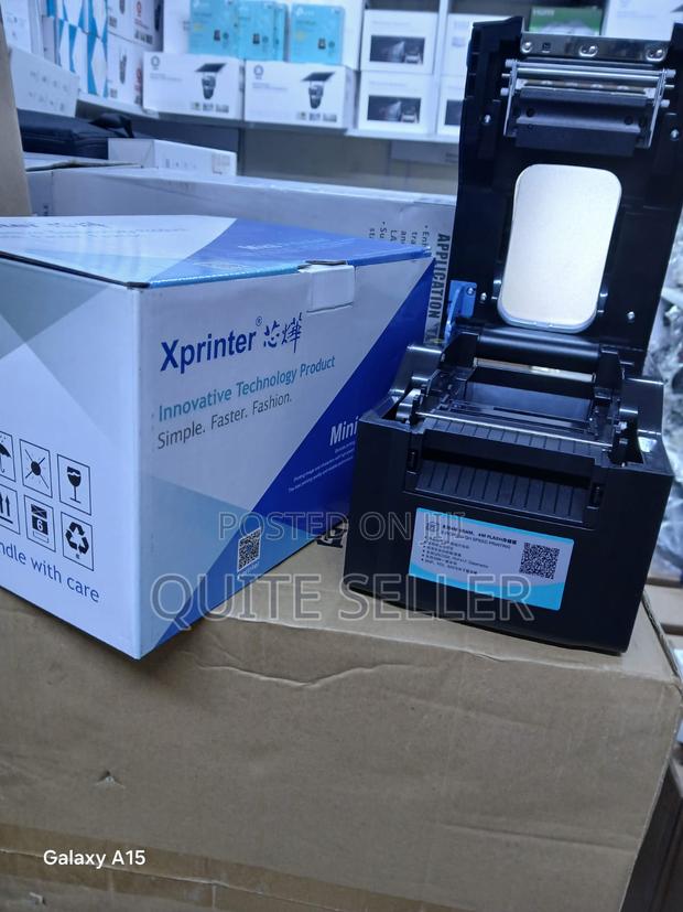 Direct Thermal Desktop Barcode Label Printer for Supermarket Xp 370b - main view