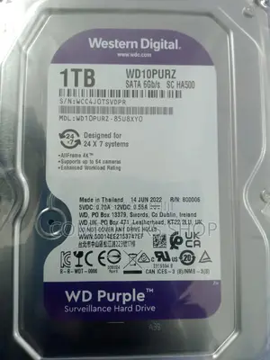 1 Tb (Terabyte)Surveillance Hard Disk