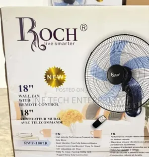 Roch Wall Fan With Remote