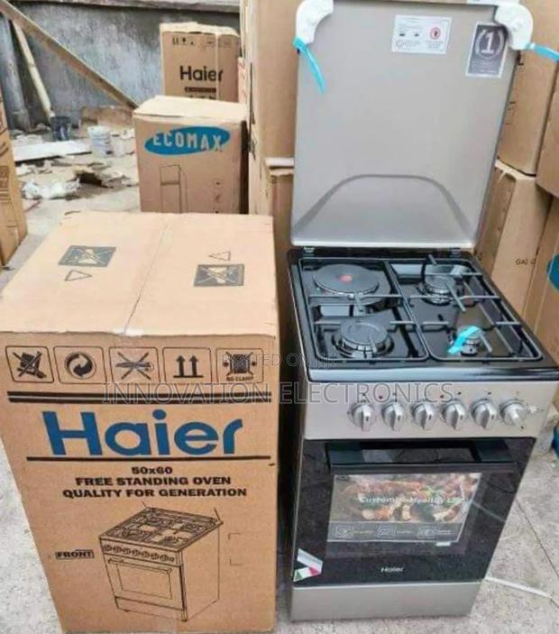 Haier 50*60 3gas + 1electric Cooker With Electric Oven