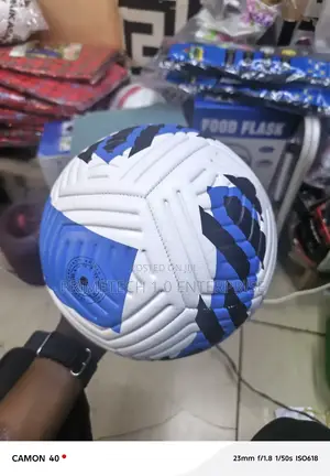 Blue -White Soft Soccer Balls