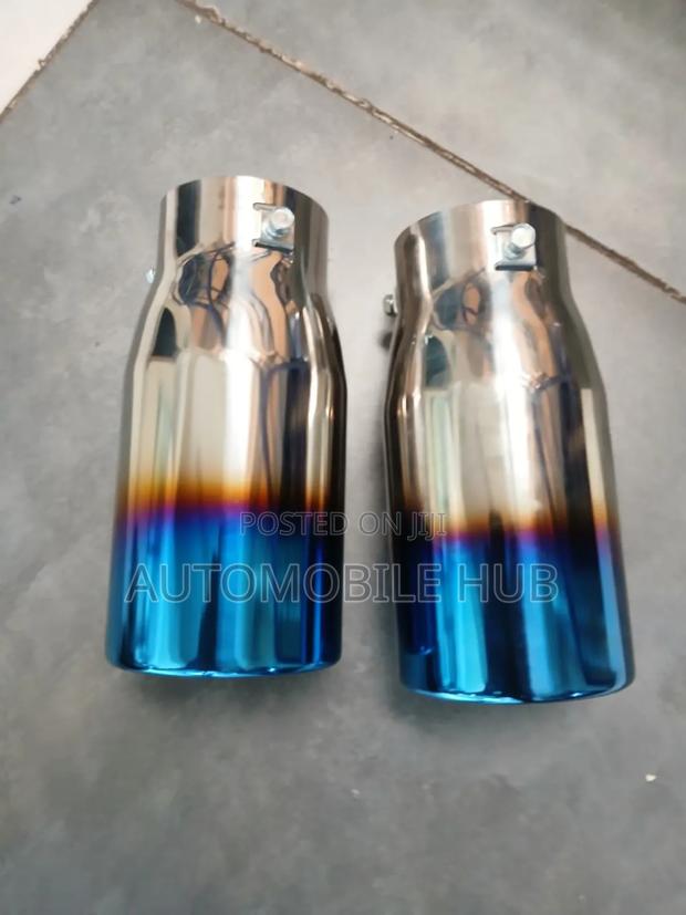 Toyota Landcruiser Prado Muffler Tip Extension Pipes – Premium Exhaust