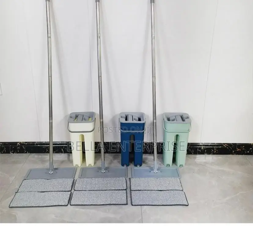 New Bucket Mop With Extra Mop Cloth