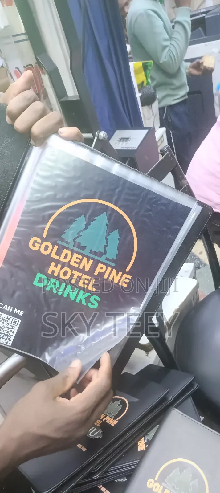 Professional Menus Print
