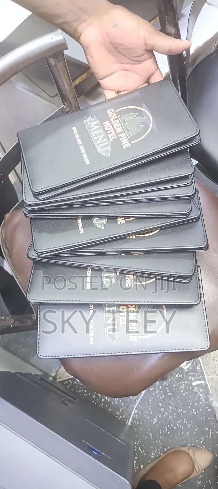 Professional Menus Print