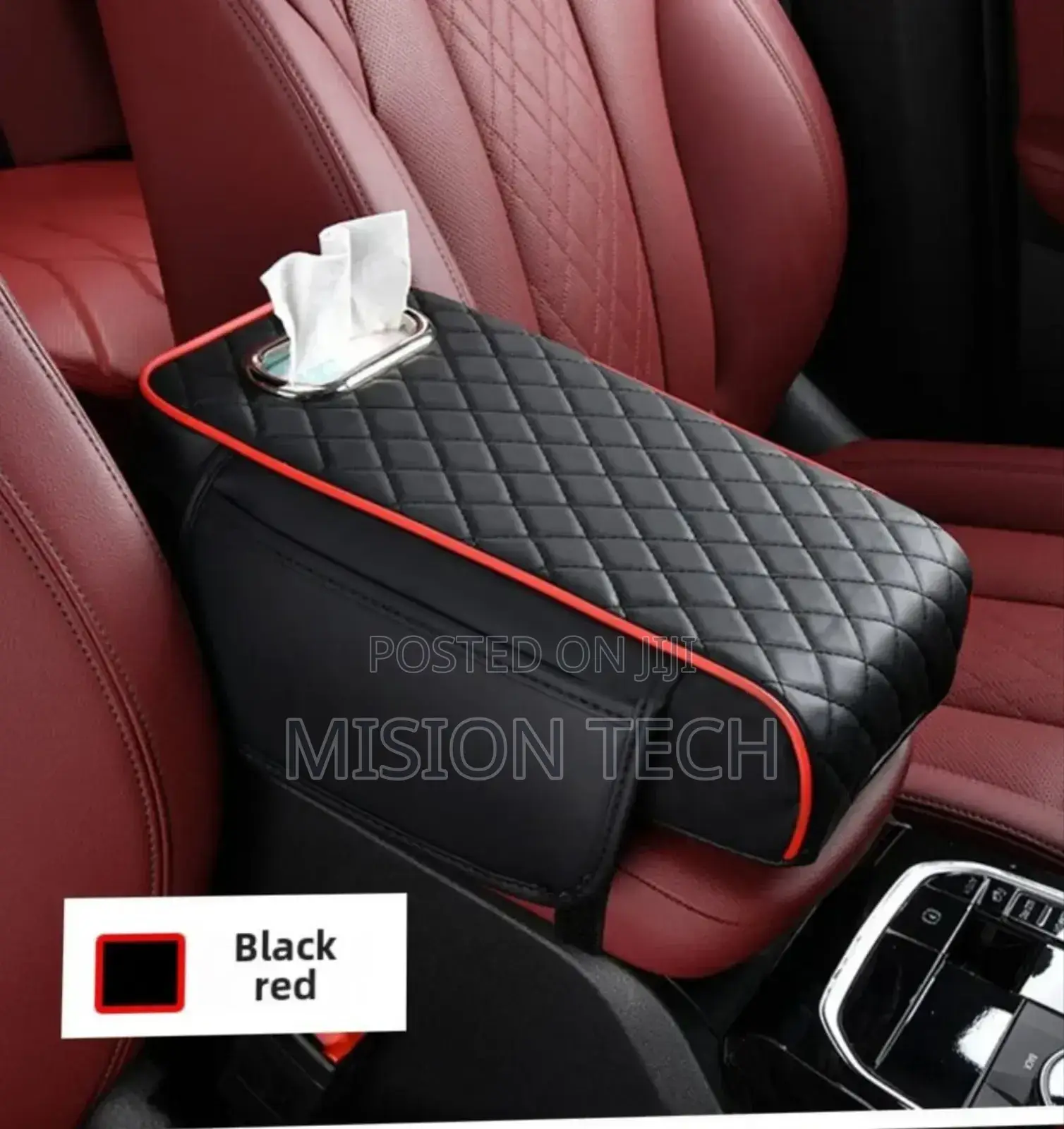 *2 in 1 Car Armrest With Tissue Storage* 
 *Universal Pad*