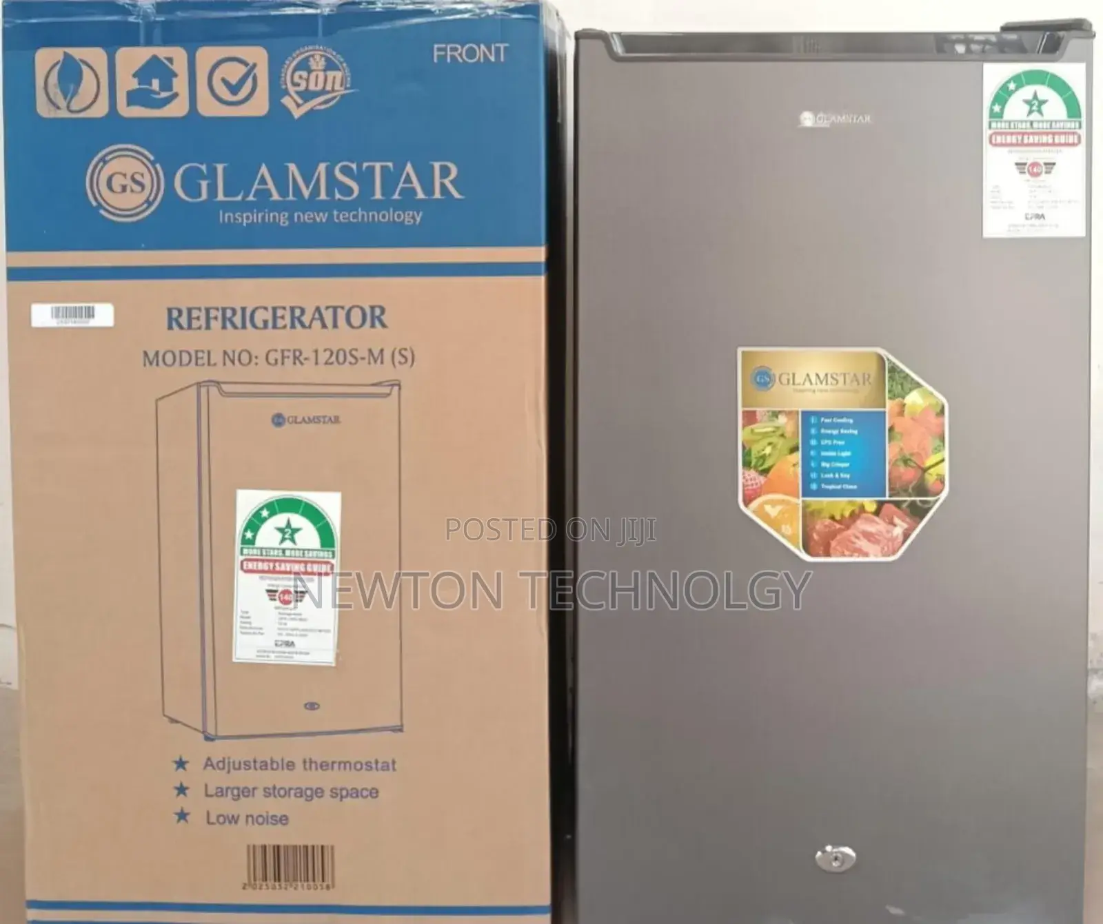 Glamstar Single Door Fridge 90litres