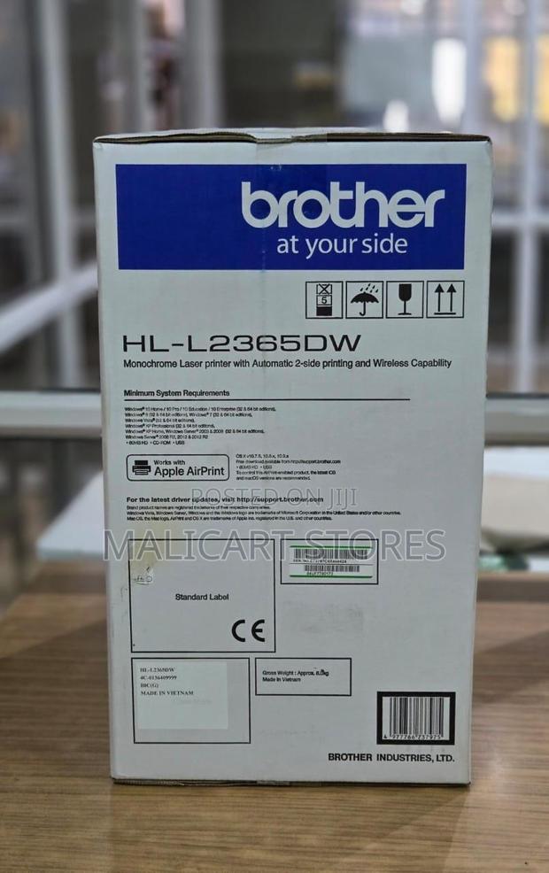 Brother Hl-l2365dw Mono Laser Printer - main view