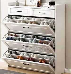Home Shoe Rack; Multi-Layer Narrow Shoe Storage Unit for Home