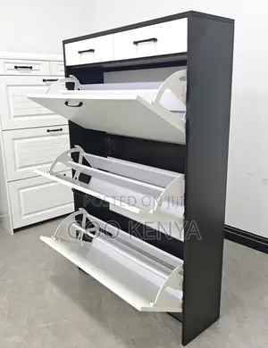 Home Shoe Rack; Multi-Layer Narrow Shoe Storage Unit for Home