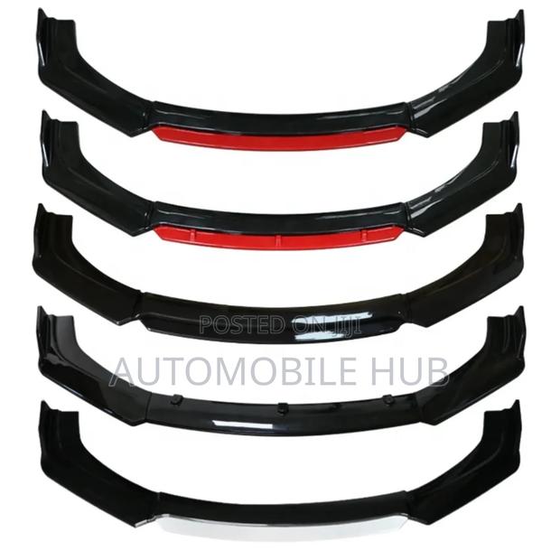 Front Bumper Lip | Universal Sporty Splitter, Durable