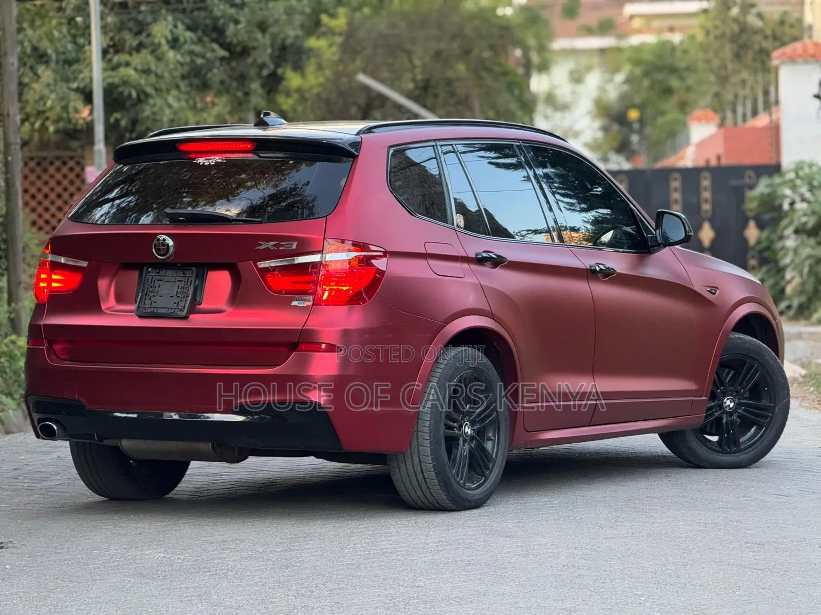 BMW X3 2018 Red