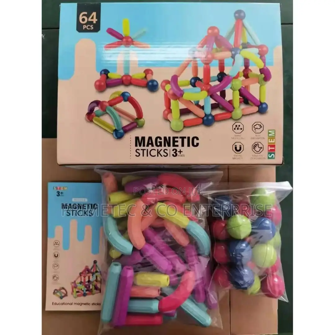 64 PCS Magnetic Sticks