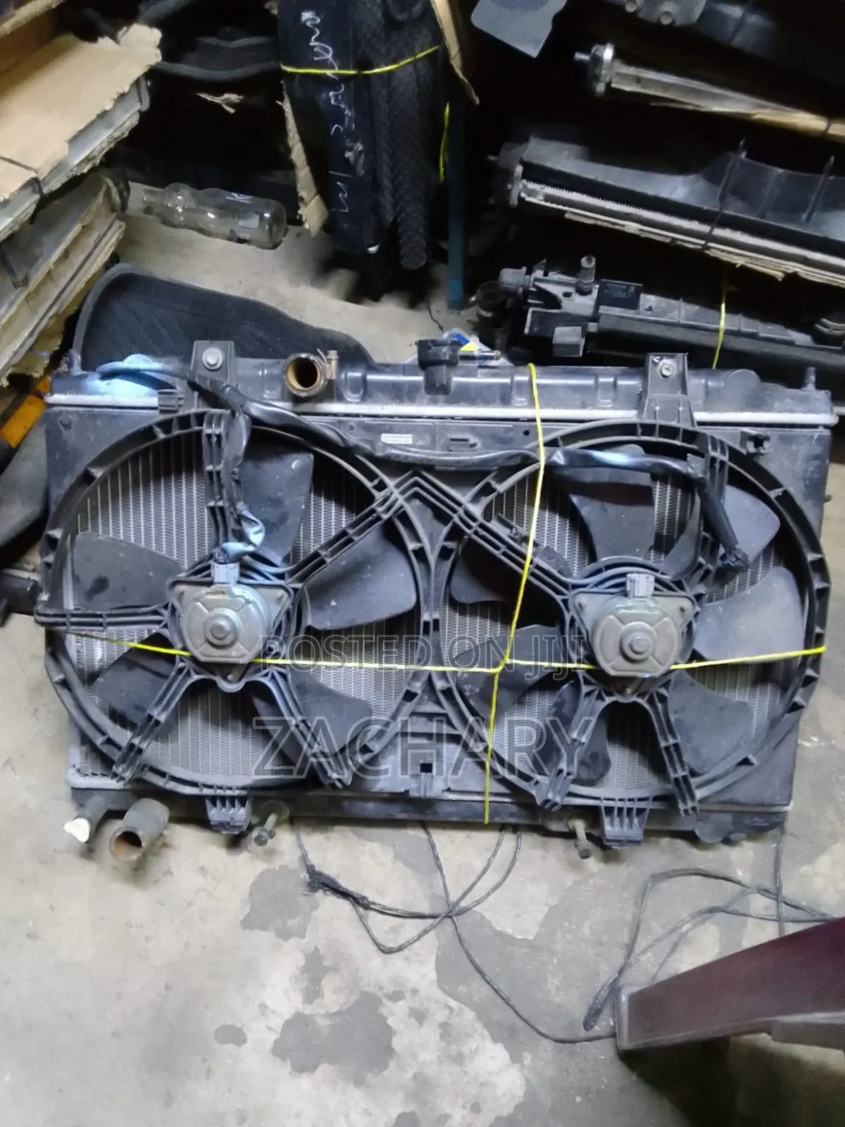 Nissan B15 Radiator Complete With Fans
