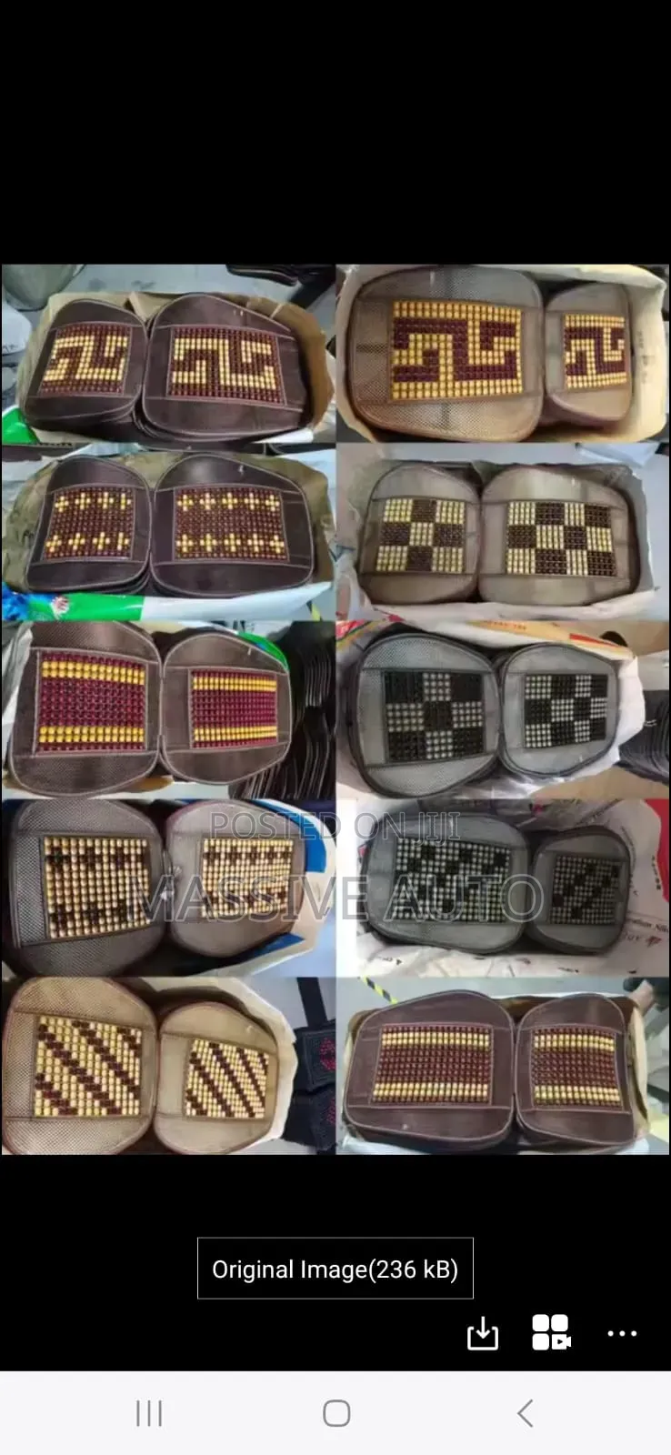 Buy Car Chair Backrest Massage